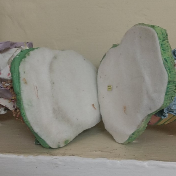 Paper Mache Easter Bunny Couple - Picture 7 of 9